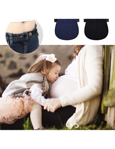 Extensores de Cintura Ajustables Syhood 6 Piezas Maternidad