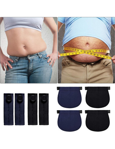 Extensores de Cintura Ajustables Syhood 6 Piezas Maternidad