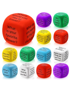 Cubos de Conversación Hanaive 12 Pcs para Aprendizaje Social