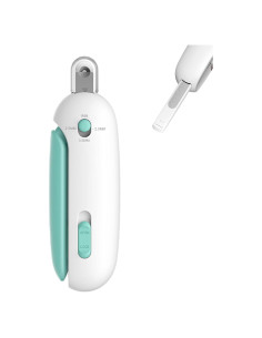 Cortauñas Pett para Gatos Azul - Recortador Ajustable y Sin Desorden