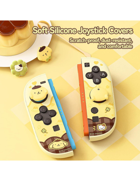 Tapas de Agarre de Pulgar Kuitmor para Switch 2 - 4 Piezas Tapas de Agarre de Pulgar Kuitmor para Switch 2 - 4 Piezas