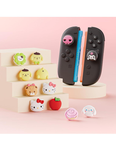 Tapas de Agarre de Pulgar Kuitmor para Switch 2 - 4 Piezas