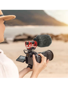 Funda Paraviento YOUSHARES NTG para Micrófono Rode - Gris 2