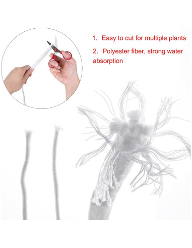 Cuerda de Riego Capilar ORIMERC 4.57m 1/6" para Plantas