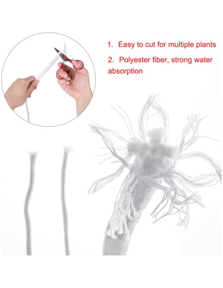 Cuerda de Riego Capilar ORIMERC 4.57m 1/6" para Plantas