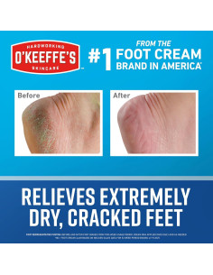 Crema para Pies Saludables O'Keeffe 85g - Alivio Pies Secos 2