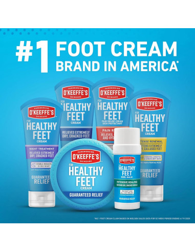 Crema para Pies Saludables O'Keeffe 85g - Alivio Pies Secos