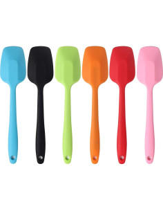 Espátulas de Silicona MOACC 20.8 cm Resistentes al Calor (6 Pcs) 2