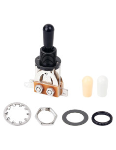 Interruptor de palanca 3 vías Banworks para guitarra Epiphone Negro
