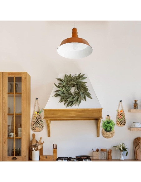 9 Cestas Colgantes de Yute Woanger para Almacenamiento Cocina