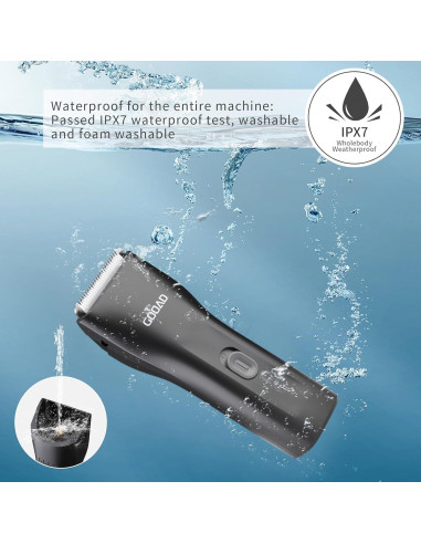 Kit de Aseo Inalámbrico para Gatos Gooad - Cortadora y Recortadora