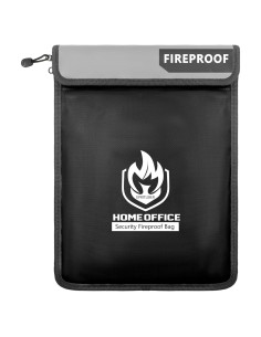 Bolsa de Documentos a Prueba de Fuego Epritliber 38x28 cm Negra