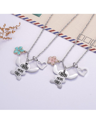 Collar Ralukiia Ohana Significa Familia Stitch 45.72 cm