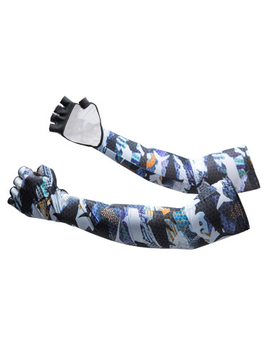 Mangas UV de Compresión para Hombres - Protección Solar y Enfriamiento