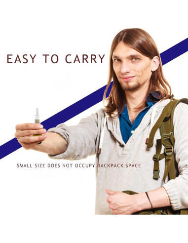 Botellas de Spray Nasal Vacías GIVAMEIHF 6Pcs 30ml Ámbar