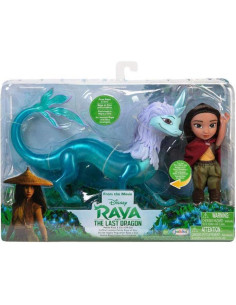 Muñeca Petite Raya y Dragón Sisu Disney 6" con Luces 2