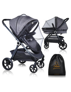 Red para Mosquitos Orzbow para Cochecito Negra 170-240cm