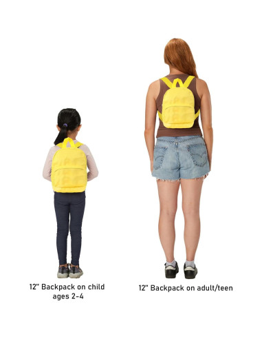 Conjunto Mochila Mini Mulan Disney 30.48 cm + Botella y Stickers