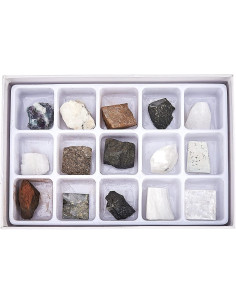 Kit de Ciencia Mineral Toysmith 15 Especímenes para Jóvenes Geólogos 2