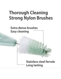 Cepillo de Tetina Rotatorio Simba Verde Set de 2 Unidades 2