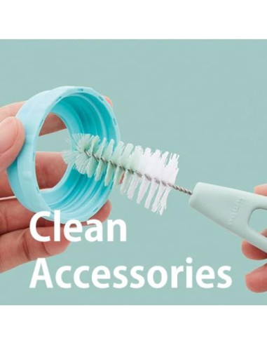 Cepillo de Tetina Rotatorio Simba Verde Set de 2 Unidades