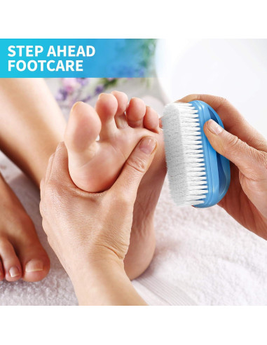 Cepillo de Mano y Uñas Konex Perfect-Grip Azul 10.16x5.72 cm