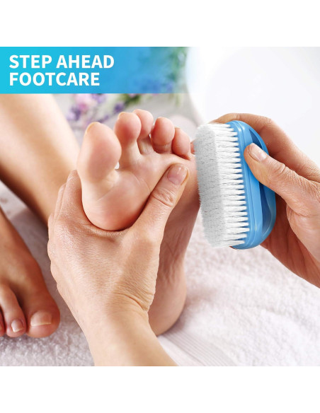 Cepillo de Mano y Uñas Konex Perfect-Grip Azul 10.16x5.72 cm