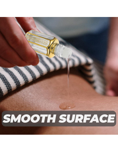 3 Botellas de Perfume Árabes Vintage LALAFINA 3ml Cristal