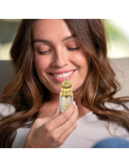 3 Botellas de Perfume Árabes Vintage LALAFINA 3ml Cristal