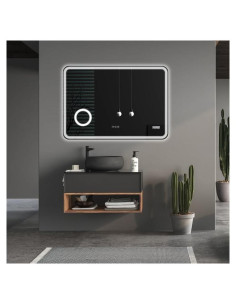 Espejo de Baño LED Swesolara 101.6x71.1cm con Anti-Niebla