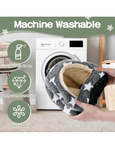 Accesorios para Cobayas MABOZOO - 2 Camas y Túnel Escondite