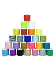 Cuerda de Nylon ChunLiou 0.8mm 1125m 25 Colores para Manualidades