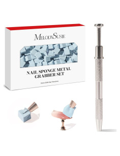 Esponjas Suaves para Uñas MelodySusie 100 Pcs Azul