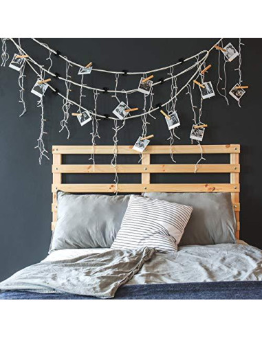 Clips de Cable Adhesivos Maitys 60 Piezas Medianos Negros