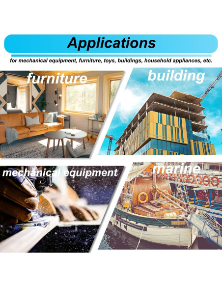 Kit 420PCS Tornillos M3 Hexagonales con Tuercas y Arandelas Bemaka