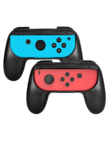 Agarres Joy-Con Laimax para Nintendo Switch OLED - 2 Piezas Negro