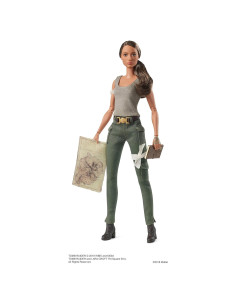 Muñeca Barbie Lara Croft Tomb Raider 33 cm Mattel