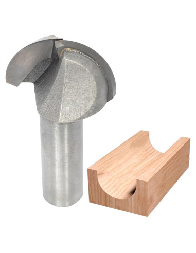 Fresas para Router Akylin 1/2" x 31.75 mm Punta Redonda