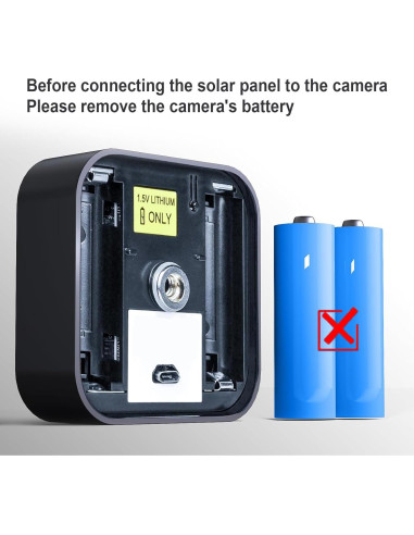 Panel Solar 4W YCTechCam para Cámara Blink Outdoor 3ra Gen