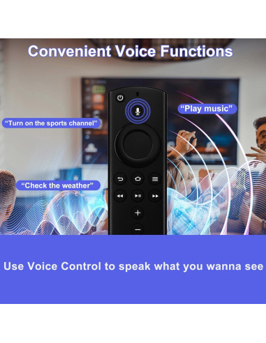 Control Remoto de Reemplazo Trado para TV Stick 2da Gen 4K