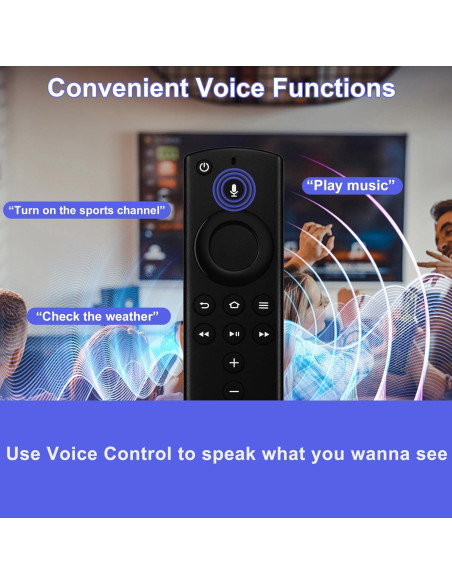 Control Remoto de Reemplazo Trado para TV Stick 2da Gen 4K