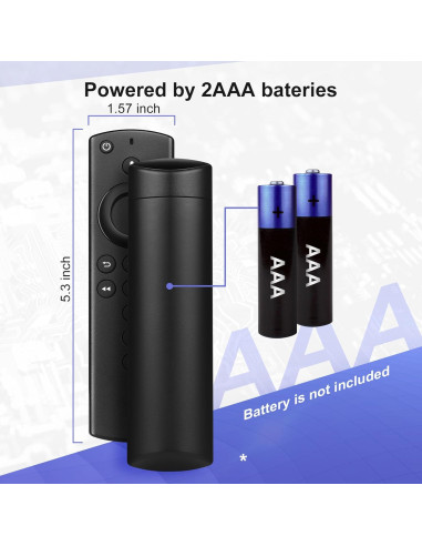 Control Remoto de Reemplazo Trado para TV Stick 2da Gen 4K