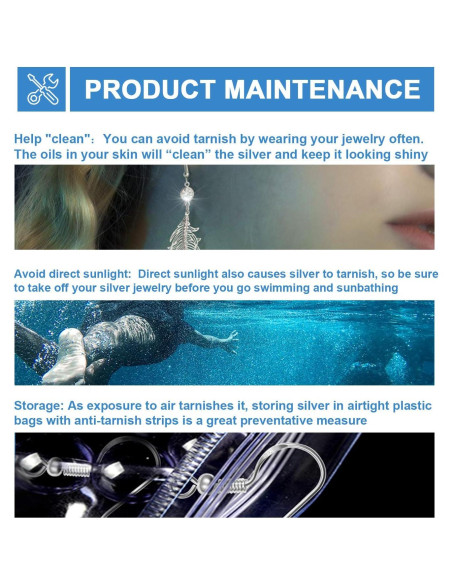 Ganchos de Aretes de Plata Esterlina 925 MENKEY 120 PCS Hipoalergénicos Ganchos de Aretes de Plata Esterlina 925 MENKEY 120 PCS Hipoalergénicos