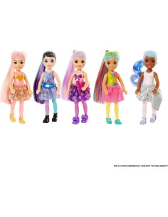 Muñeca Chelsea Color Reveal Barbie con 6 sorpresas y cambio de color 2