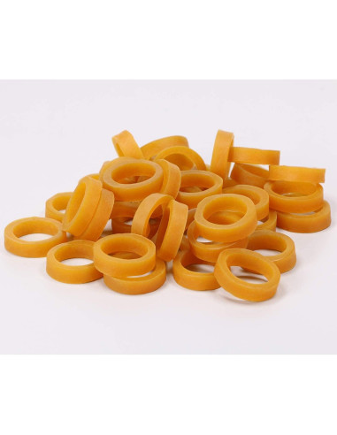 Correas de Silicona Reutilizables ONLYKXY 100 Piezas 16mm ID