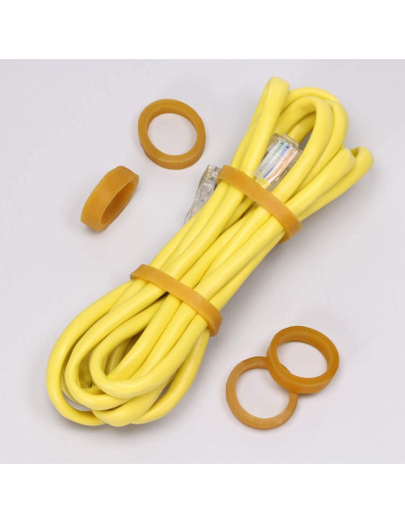 Correas de Silicona Reutilizables ONLYKXY 100 Piezas 16mm ID