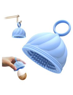 Lavadora de Huevos DoID Tag - Estropajo de Silicona Azul 1 Pcs
