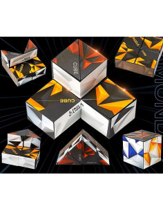 Cubo Mágico 3D ALaLatois Diamante 2 en 1 Juguete Lógico 2
