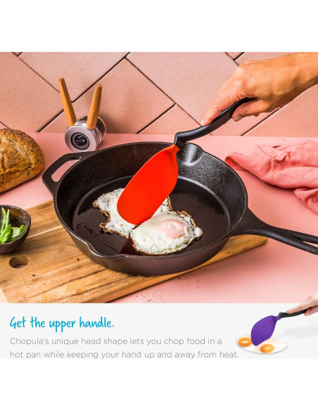 Espátula Flexible Antiadherente Dreamfarm 30.5 cm Negra