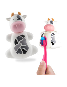 Soporte de Cepillo de Dientes Flipper Vaca - 1 Cuenta